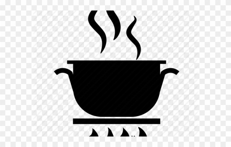Icons Clipart Cooking - Pot Of Boiling Water Clipart - Png Download
