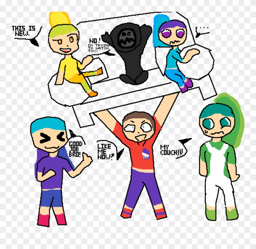 Im Trying To Watch Tv - Randomness Clipart