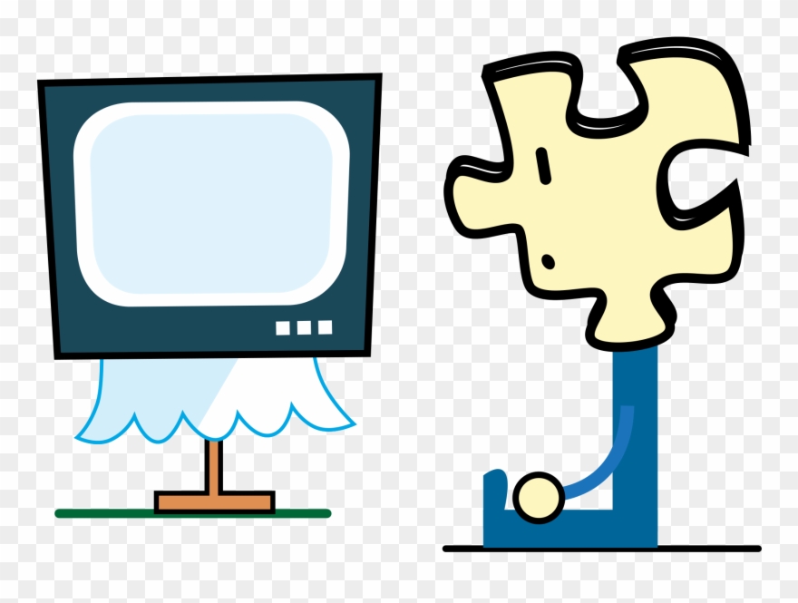 Open - Watching Tv Svg Clipart