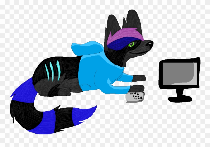 Rain Watching Tv - Television Clipart