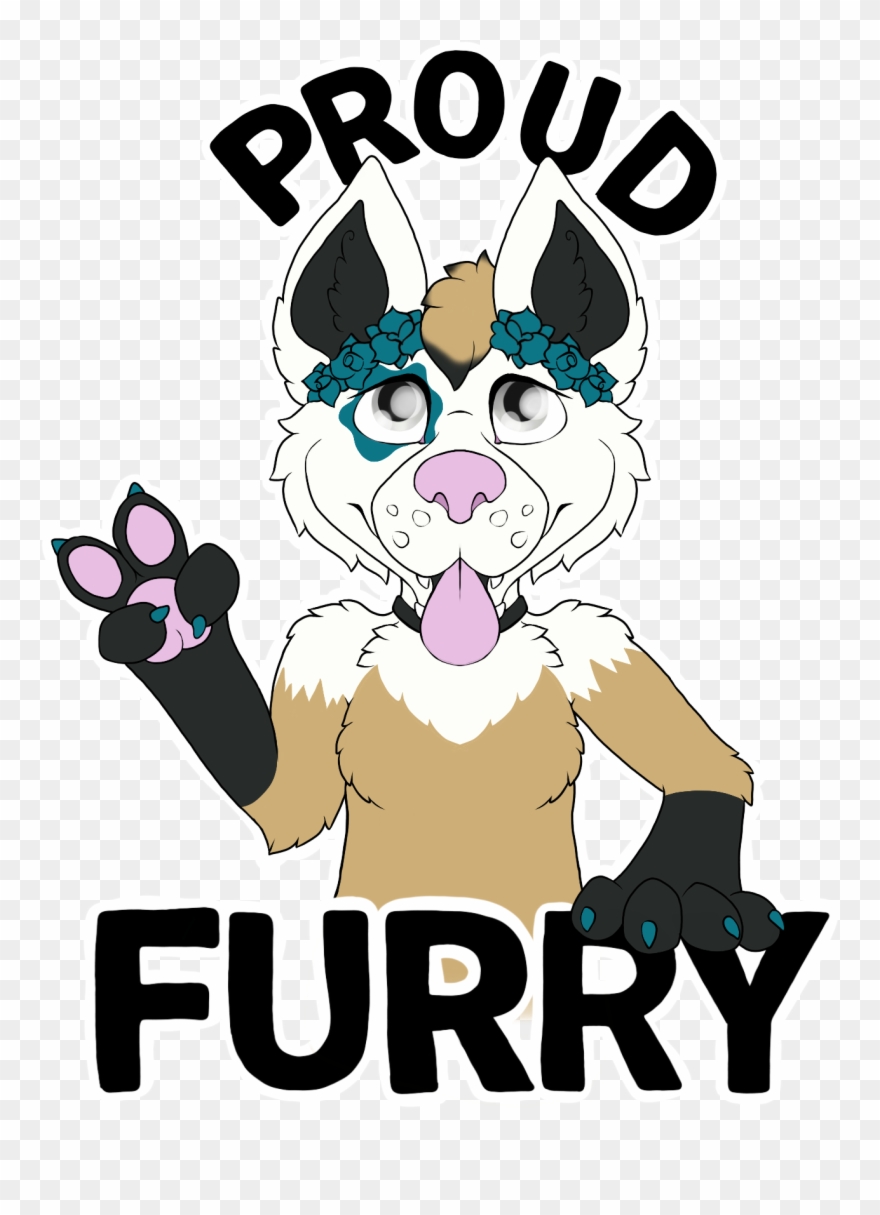 Proud Furry T Design - Proud Furry Transparent Clipart
