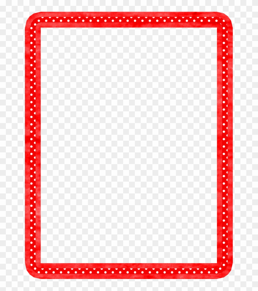 I Always Despise It When Clip Art In Jpeg Form Includes - Red Border Design Png Transparent Png