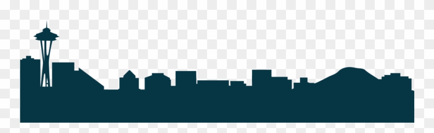 The Space Needle - Seattle Skyline Cartoon Transparent Clipart
