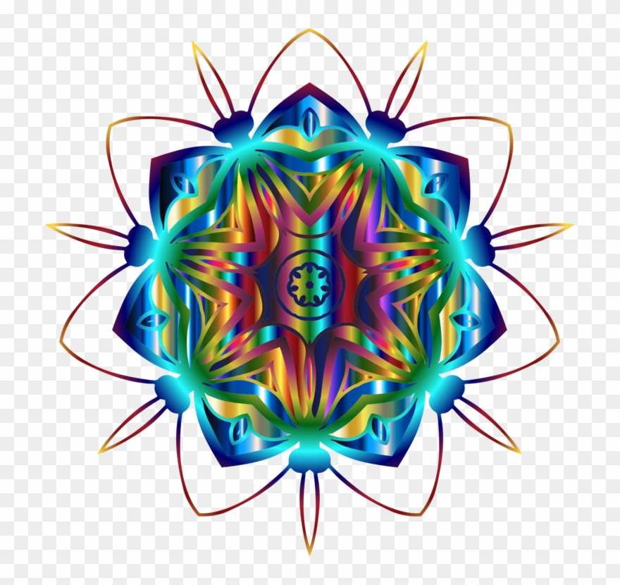 Symmetry Kaleidoscope Line Organism - Symmetry Clipart
