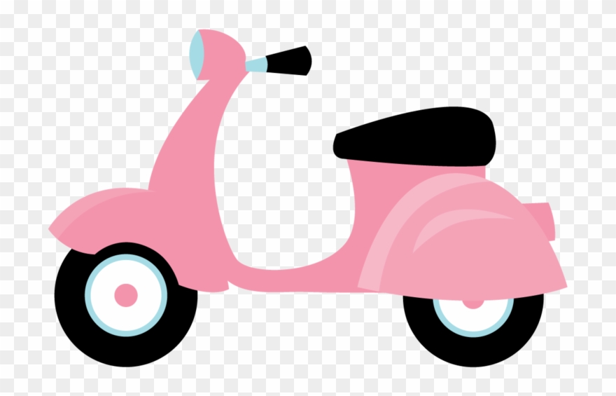Say Hello - Vespa Clipart - Png Download