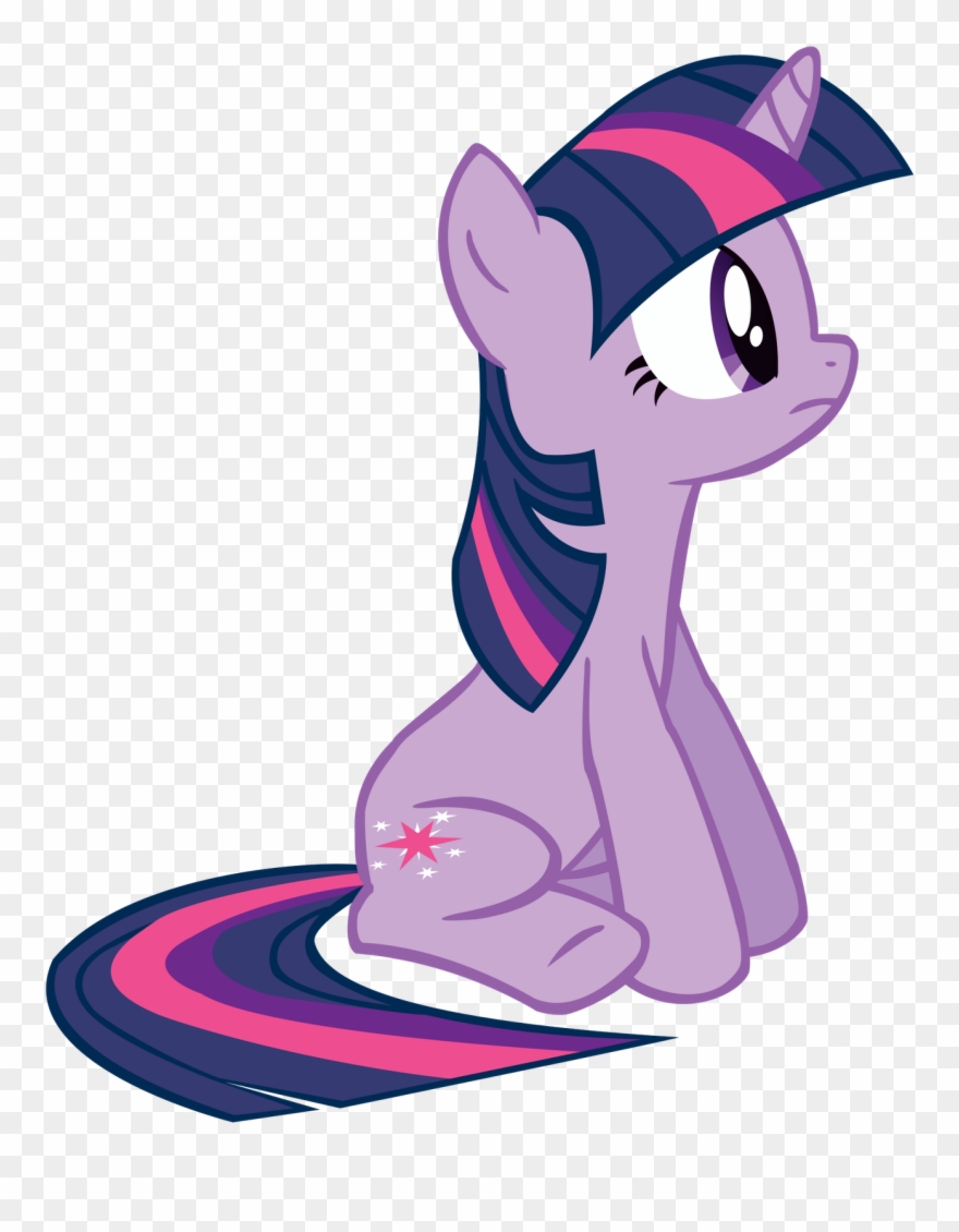 Nightly Roundup - My Little Pony Twilight Sparkle Sitting Clipart