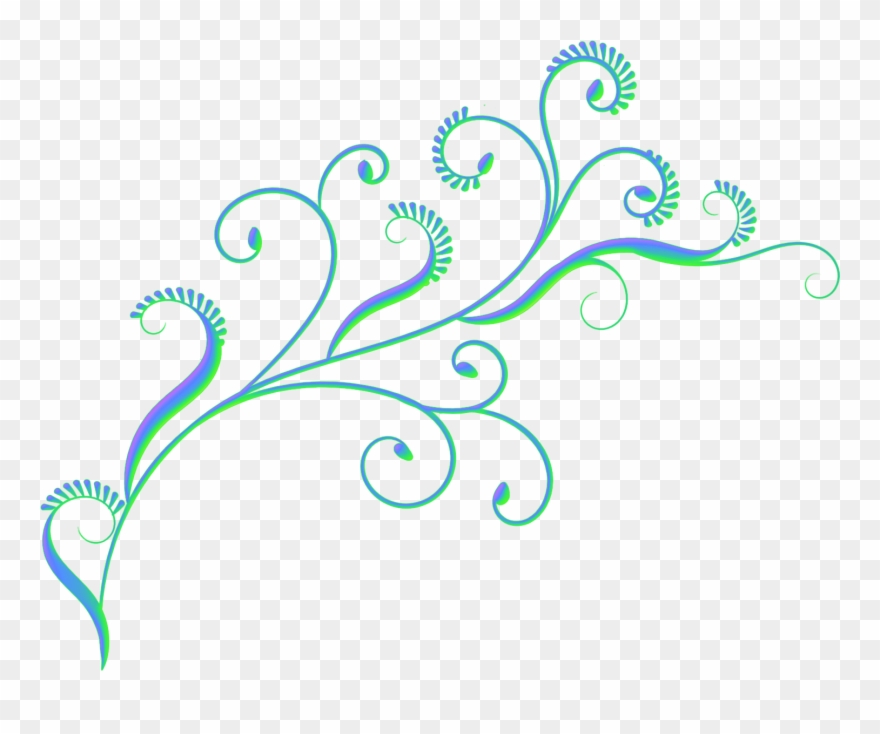 Fire Clipart Swirl - Motif - Png Download