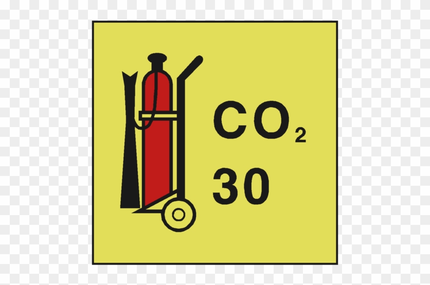 Wheeled Co2 Fire Extinguisher Imo - Imo.im Clipart