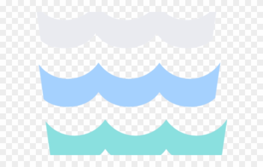 Wave Clipart Lake Wave - Illustration - Png Download