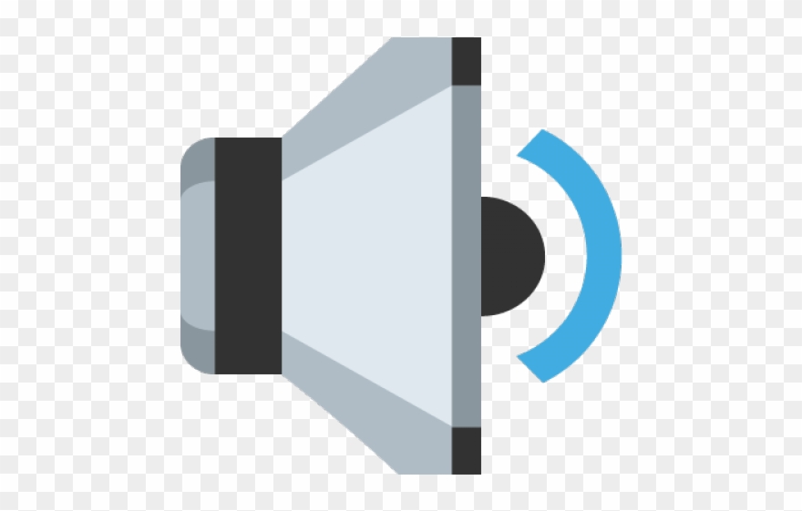 Sound Wave Clipart Speaker - Sound On Emoji - Png Download
