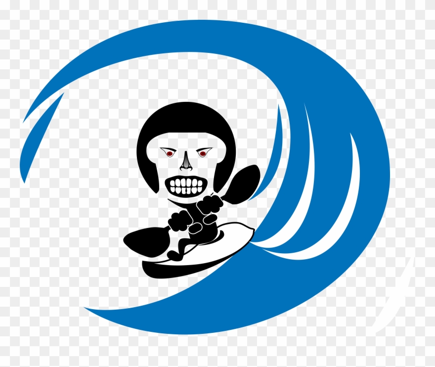 Wave Clipart Barrel - Waveski - Png Download