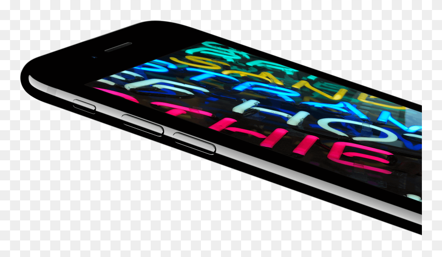 Iphone 7 Clipart Mobile Device - Iphone 7 Wide Colour Gamut - Png Download