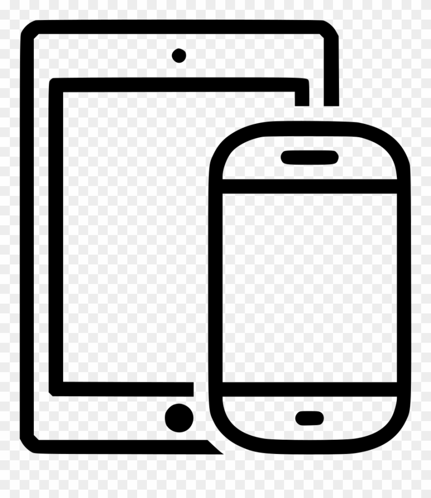 Ipad Clip Iphone Clip Transparent Stock - Phone Tablets Svg Images Download - Png Download