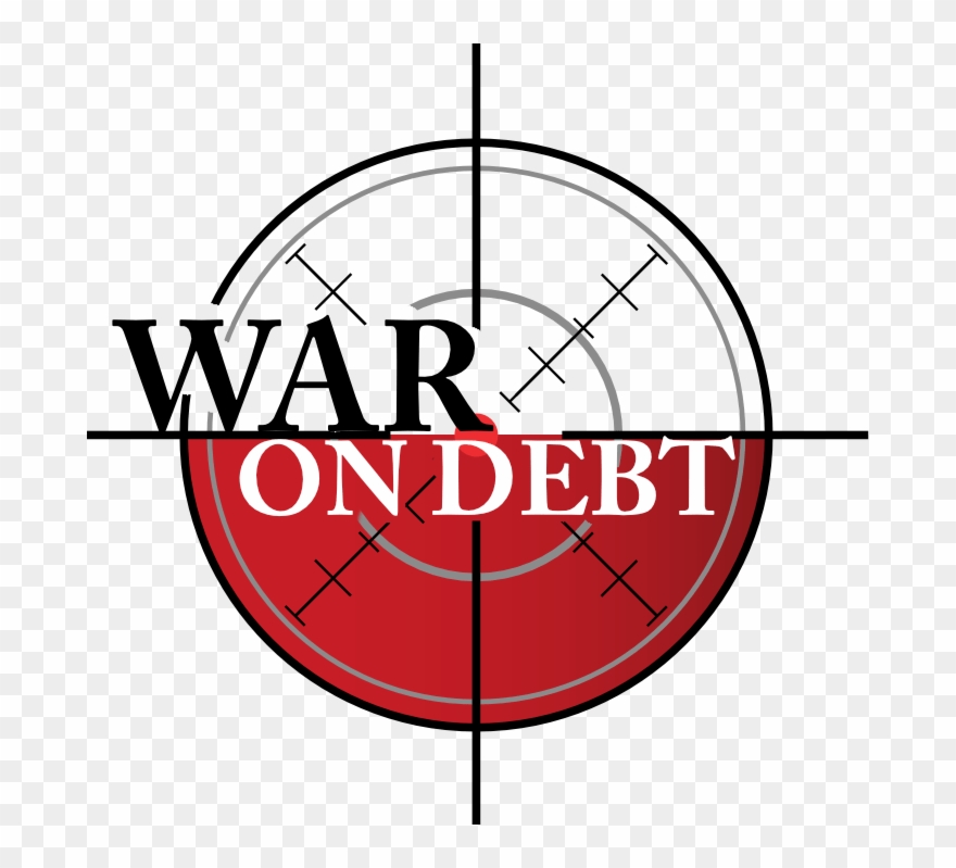 Join The War On Debt Group To Learn How To Become Totally - Illustration Clipart