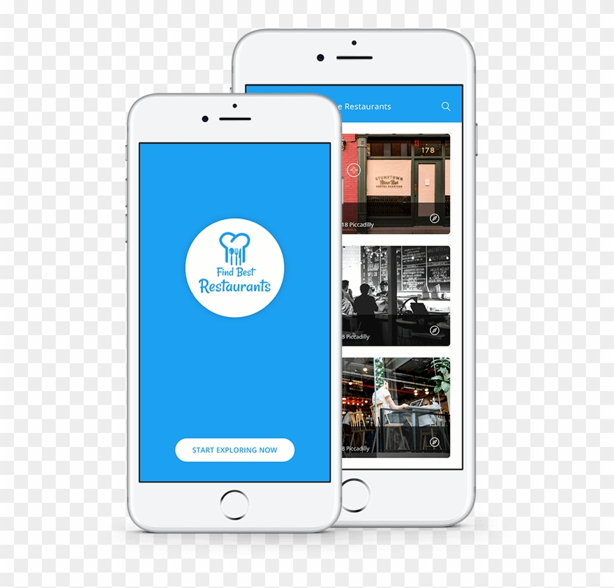 Iphone Clipart Application Software - Wordpress Landing Page Theme Free - Png Download