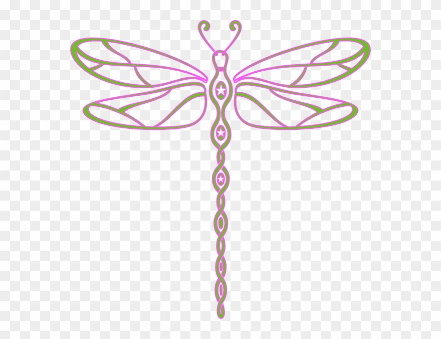 Transparent Background Dragonfly Clipart - Png Download