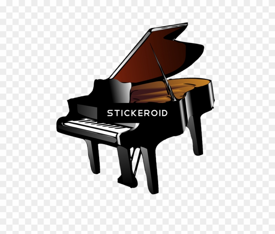 Piano Clip Art - Grand Piano Throw Blanket - Png Download