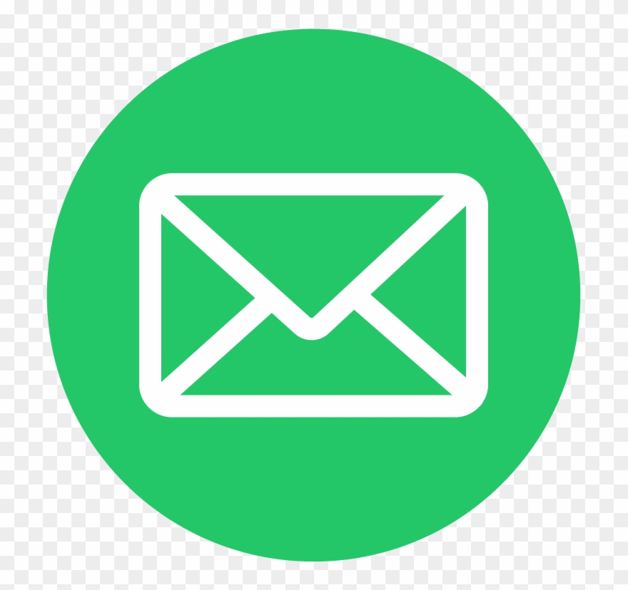 Twitter - Email Icon Light Blue Clipart