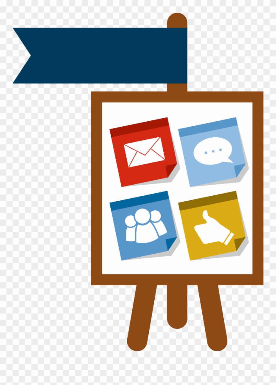 Hand Drawn Chalkboard Icon Element - Visita Nuestra Tienda Online Clipart