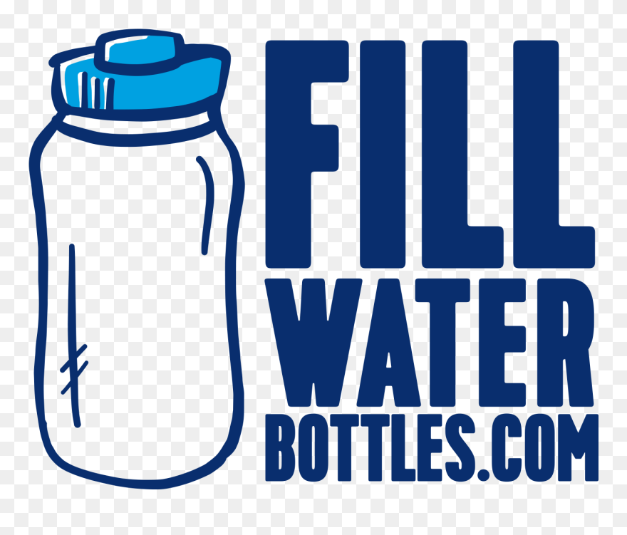 Clipart School Water Bottle - Water Bottle - Png Download