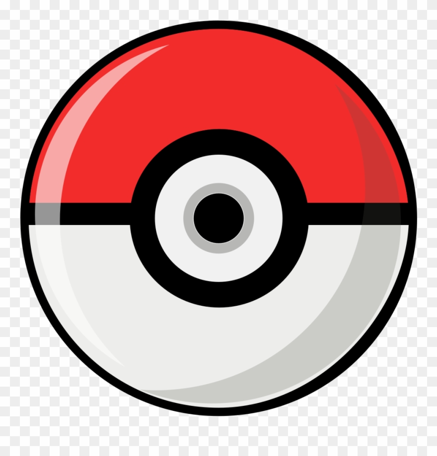Pokemon Red Pokeball Clip Art - Pokemon Ball Clip Art - Png Download