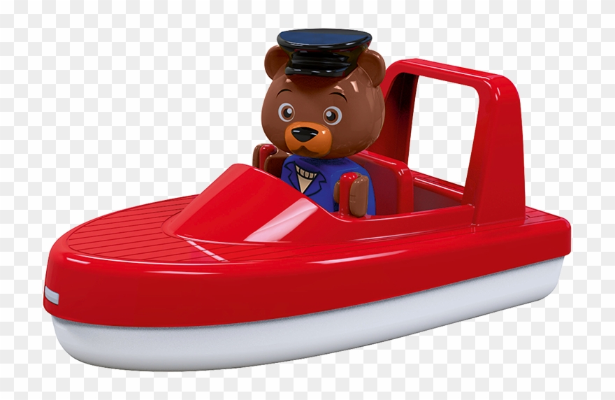 Aquaplay Speedboat W - Aquaplay Speedboat With 1 Figure, Multicolor Clipart