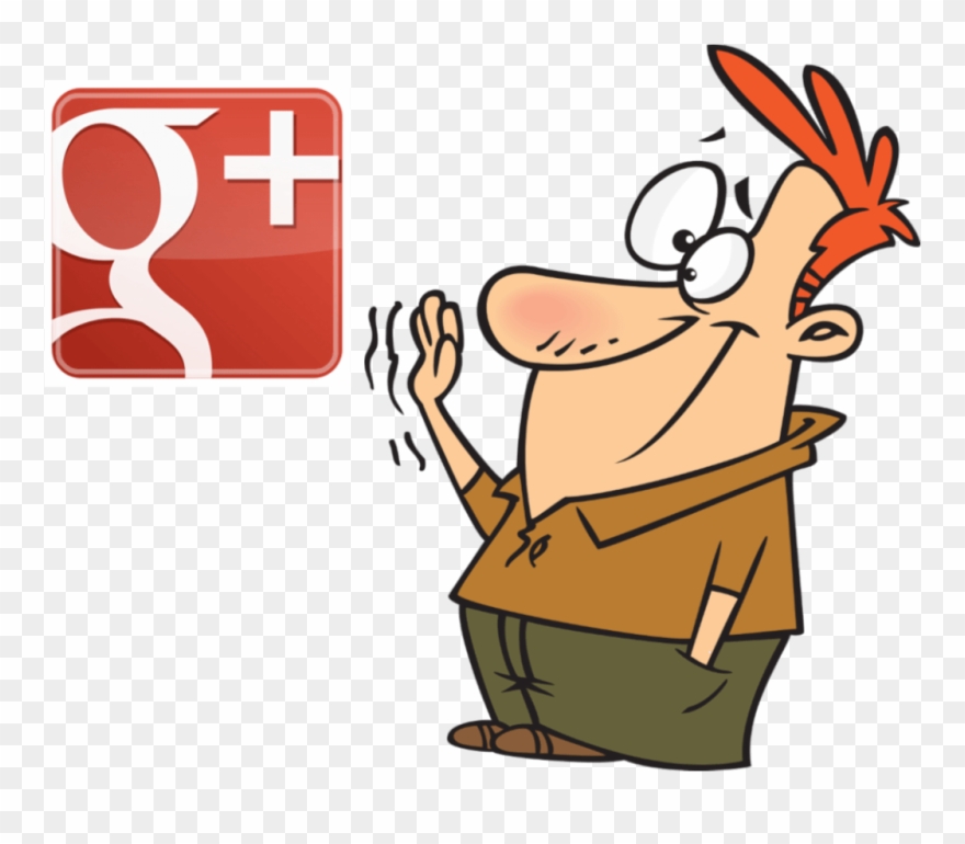 Waving Goodbye To Google - Google Plus Icon Clipart