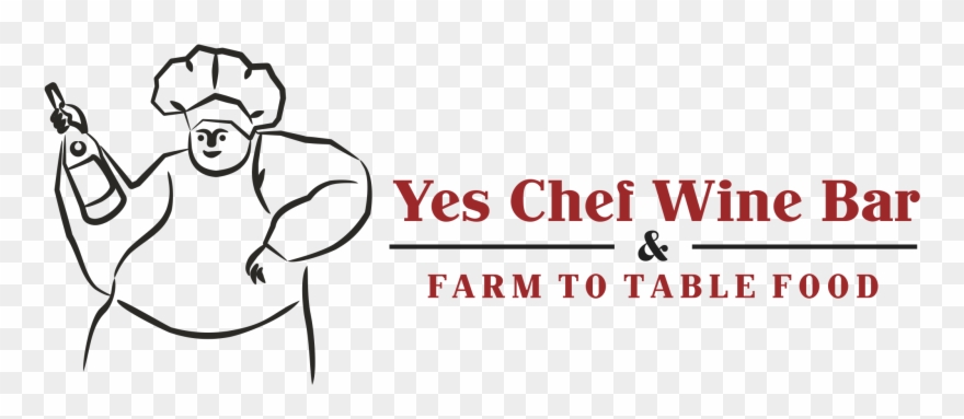 Yes Chef Wine Bar Clipart