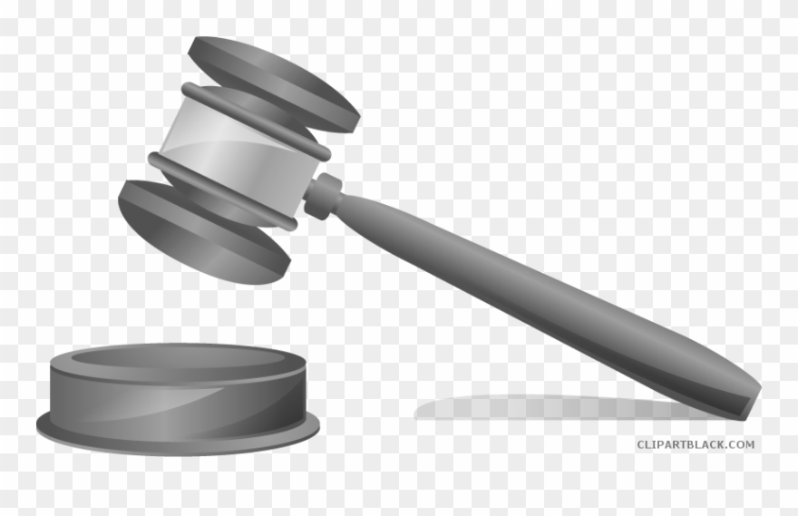 Clipartblack Com Tools Free Images - Clip Art Transparent Background Gavel - Png Download