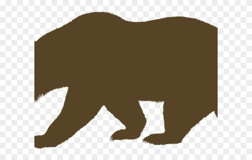 Green California Bear Queen Duvet Clipart