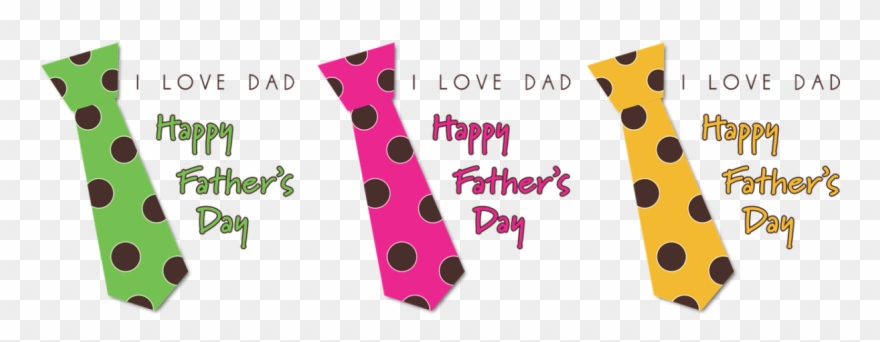 Father's Day June Holidays Clipart