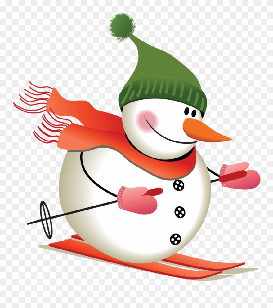 Tubes Noel / Bonhommes De Neiges - Snowman Free Vector Clipart