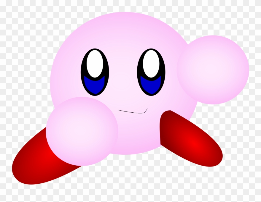 Pink M Nose Rtv Pink - Kirby Clip Art - Png Download