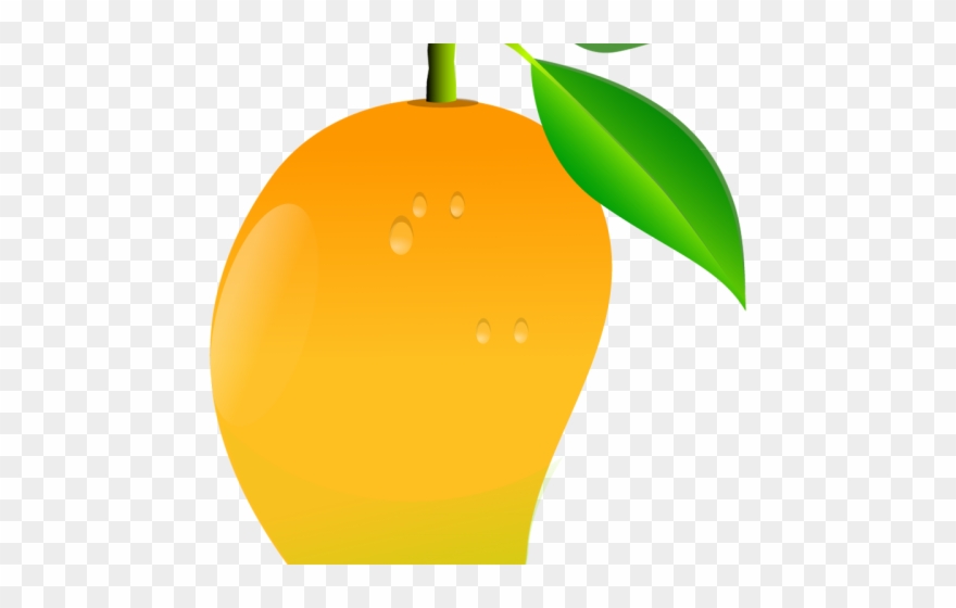 Orange Fruit Clipart Mango - Mango Clip Art Png Transparent Png