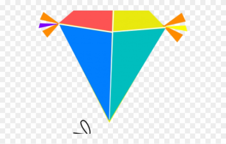 Kite Clipart Indian Flag - Kite Transparent Background - Png Download