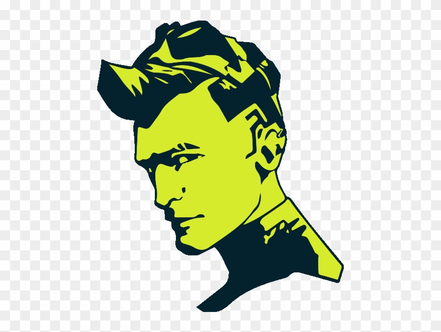 The Thinker-emblem - Emblem Clipart