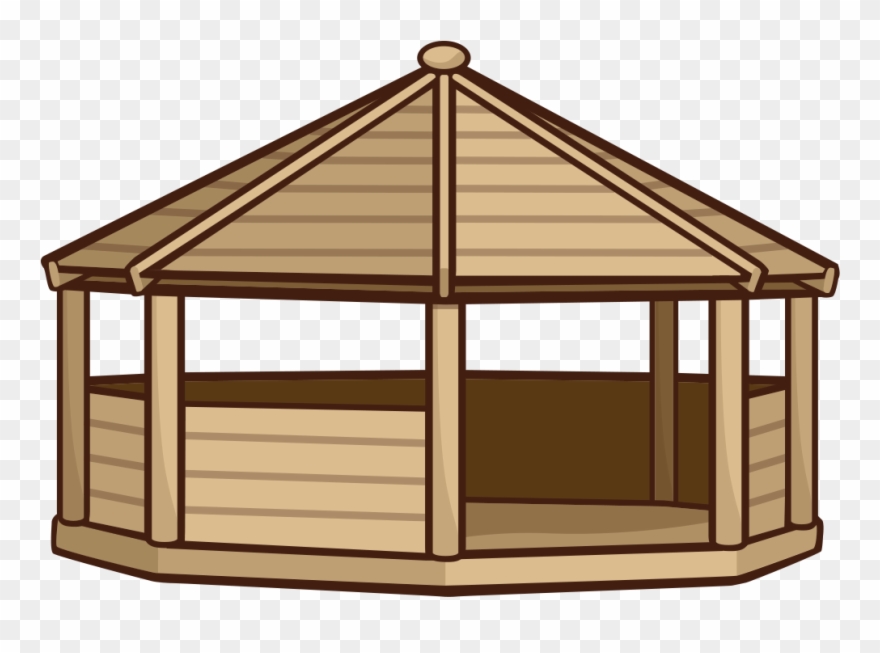 Gazebo Clipart Transparent - School Outdoor Building - Png Download