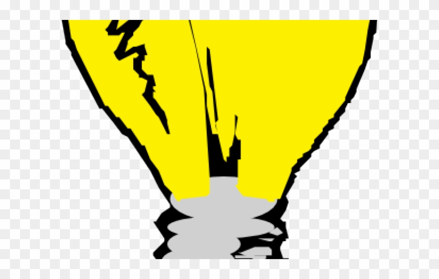 Light Bulb Clipart Moving Picture - Light Bulb Cartoon Png Transparent Png