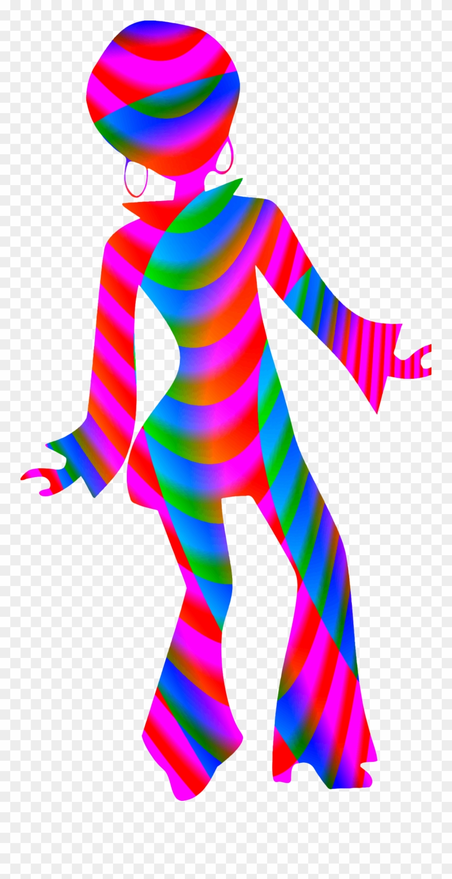 Medium Image - Disco Dance Png Clipart