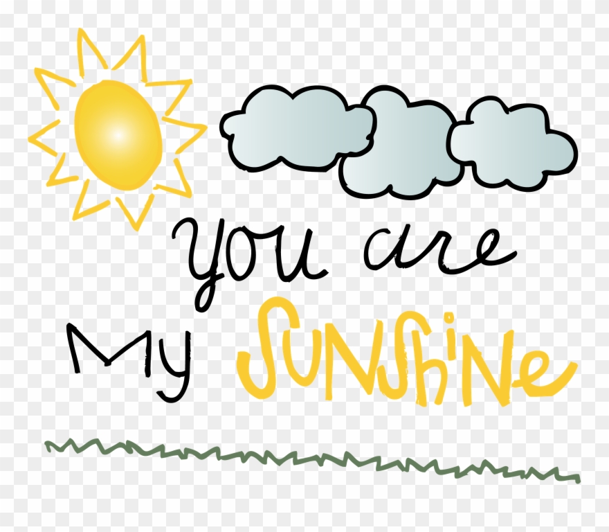 My Hardest Post To Write - You Are My Sunshine Round Ring - Round Custom Rings Clipart