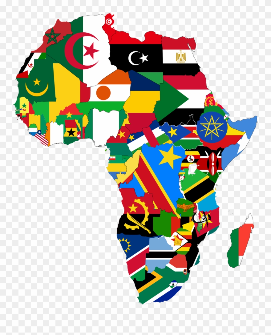 The Cradle Civilization Took Its First Stand African Flags On Map