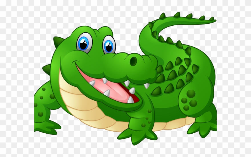 Crocodile Clipart Reptile - Crocodile Clipart - Png Download