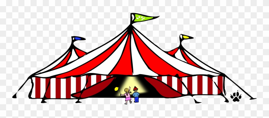 Cicro Di Vision Tent - Circo Di Vision: Circus Insight Cards Clipart