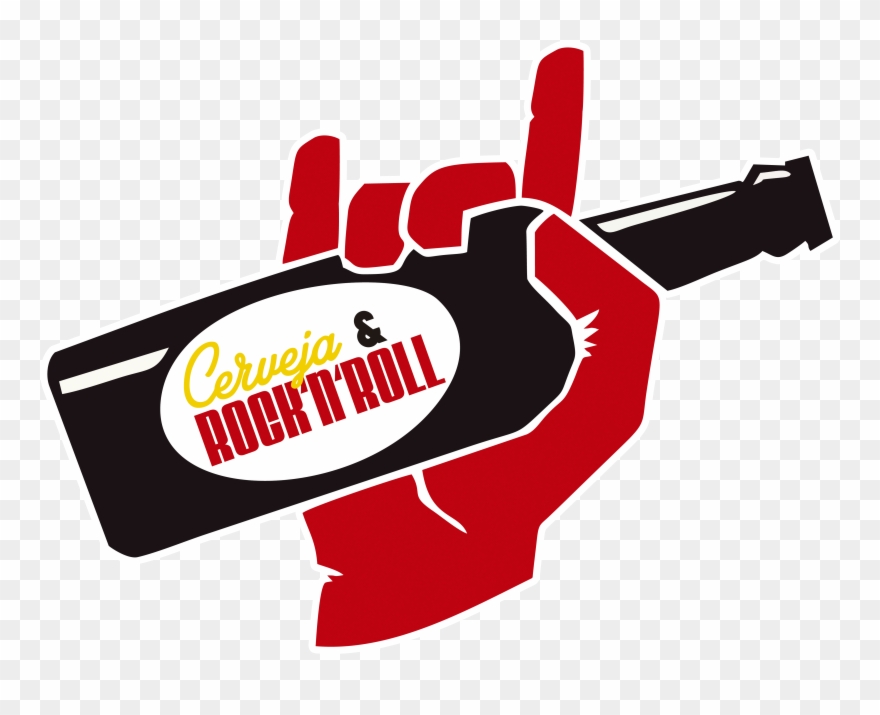 Cerveja & Rock N Roll - Rock And Roll Logo Clipart