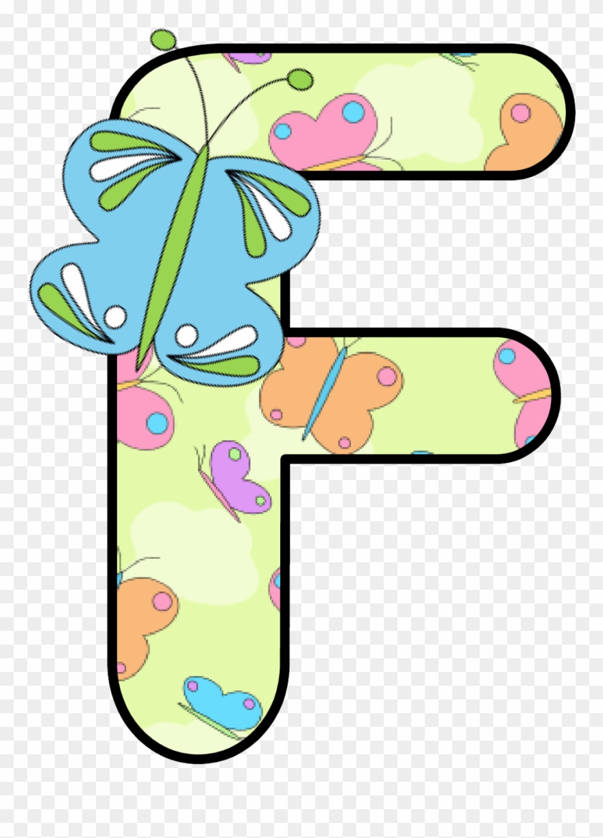 Ch B *✿* Alfabeto Mariposas De Kid Sparkz Cute Letters, - Clip Art Butterfly Alphabet Letter M - Png Download