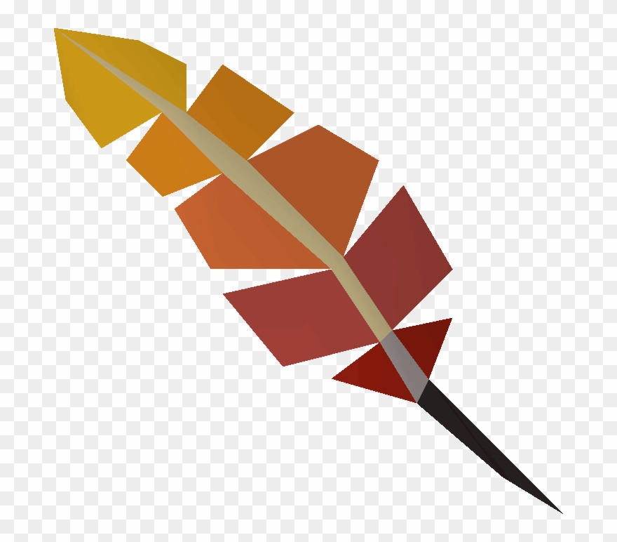 The Phoenix Quill Pen Is A Quest Item Used In The Golem - Feather Old Png Clipart