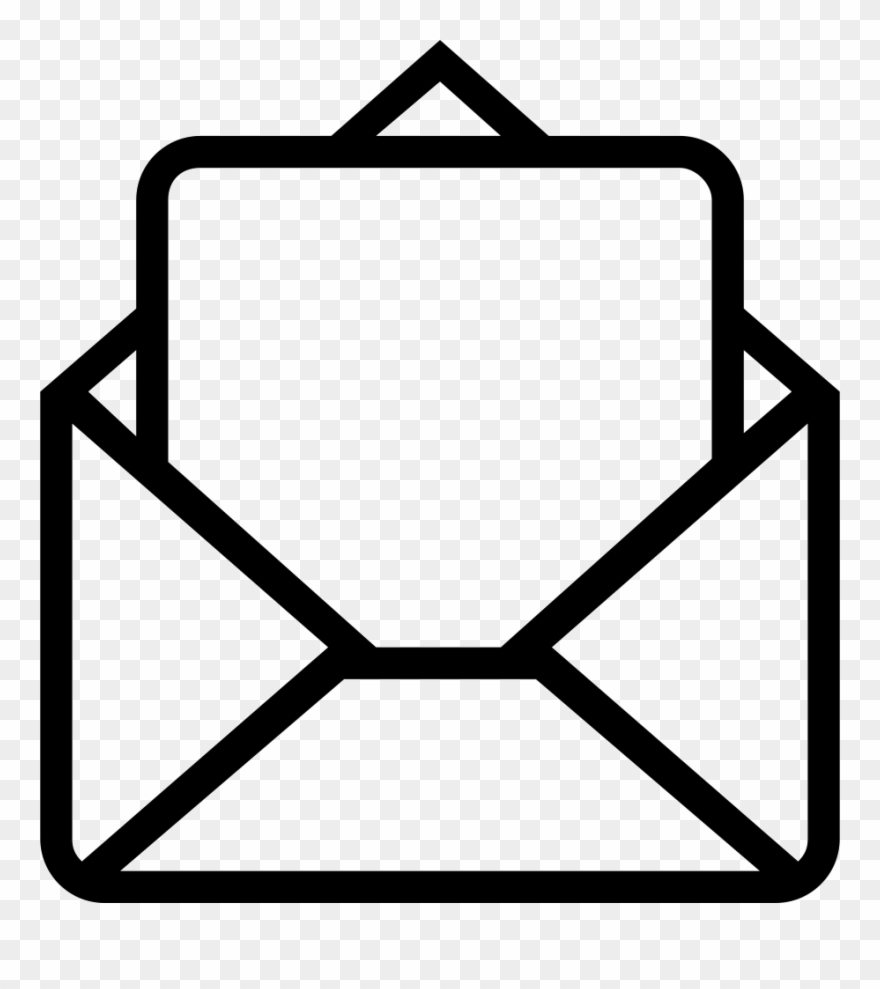 Download Email Symbol Clipart Email Computer Icons - Open Envelope Icon Png Transparent Png