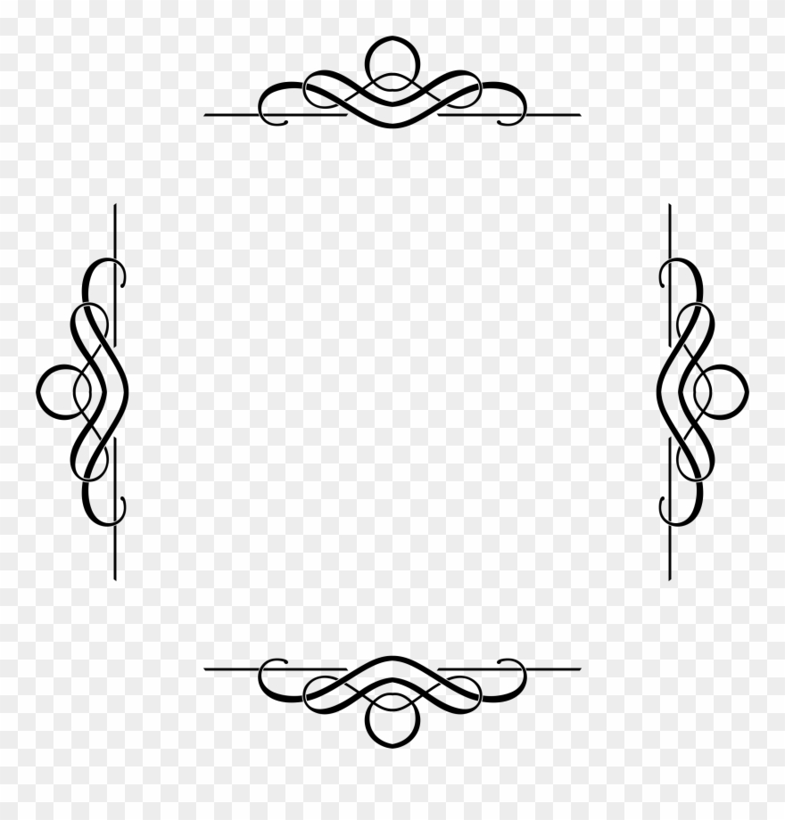Frame Big Image Png - Decorative Frame Clipart