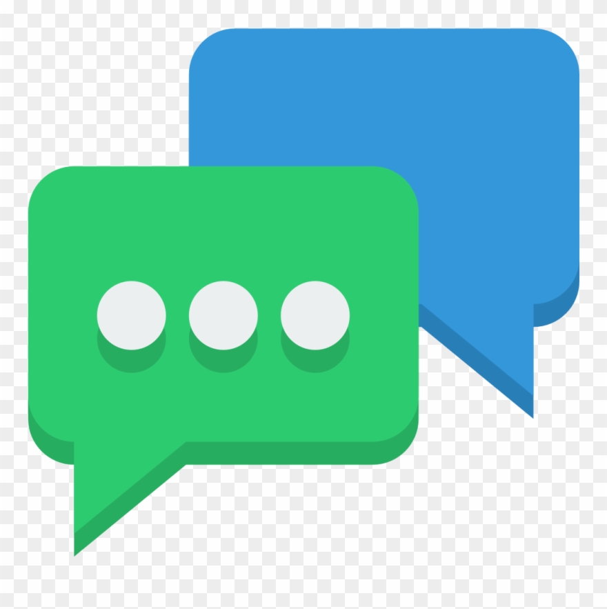 Click Image To Post A Comment Or Ask A Question To - Chat Flat Icon Png Clipart