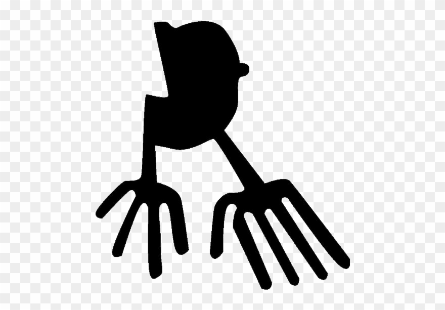 Hands - Lineas De Nazca Dibujo Clipart